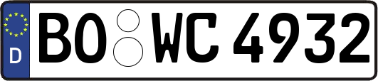BO-WC4932