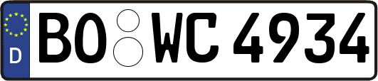 BO-WC4934