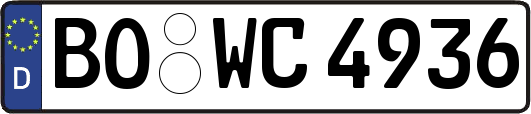BO-WC4936