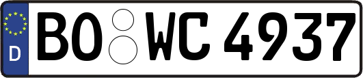 BO-WC4937