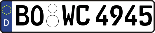 BO-WC4945