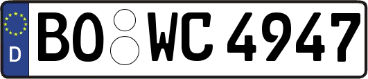 BO-WC4947
