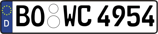 BO-WC4954