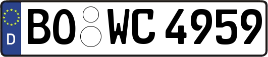 BO-WC4959