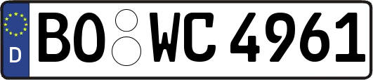 BO-WC4961