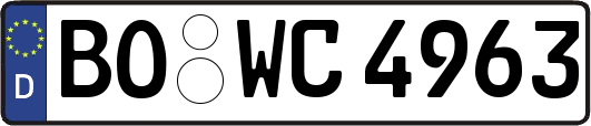 BO-WC4963