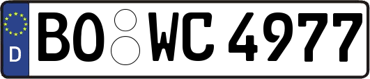 BO-WC4977