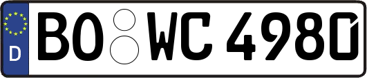 BO-WC4980
