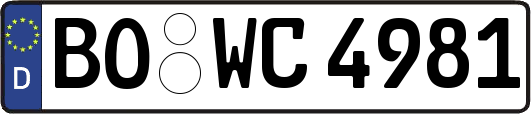BO-WC4981