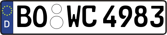 BO-WC4983