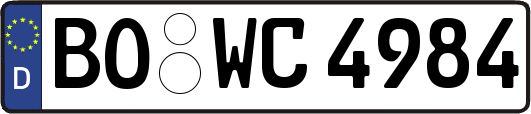 BO-WC4984