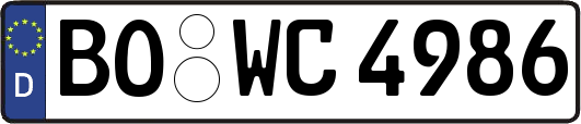 BO-WC4986