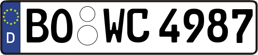 BO-WC4987