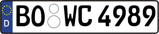 BO-WC4989