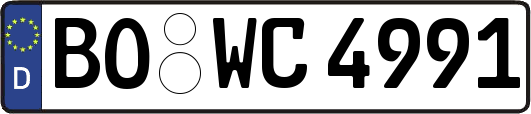 BO-WC4991