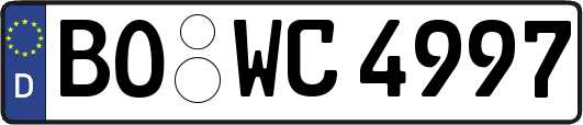 BO-WC4997
