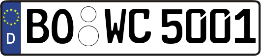 BO-WC5001