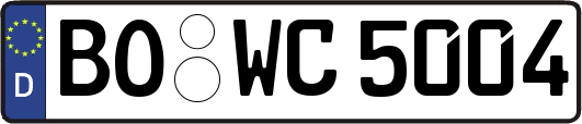 BO-WC5004