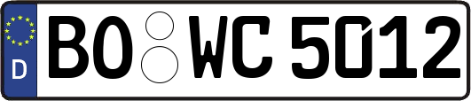 BO-WC5012