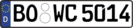 BO-WC5014