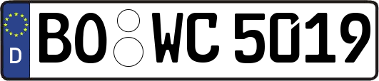 BO-WC5019