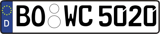 BO-WC5020