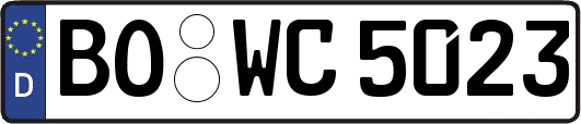 BO-WC5023
