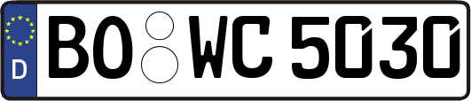 BO-WC5030