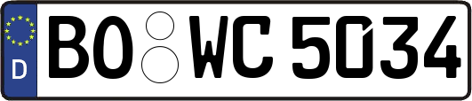 BO-WC5034