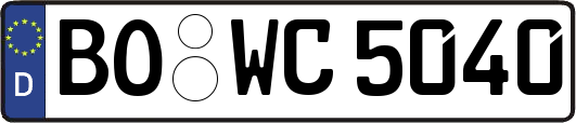 BO-WC5040