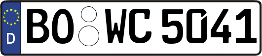 BO-WC5041