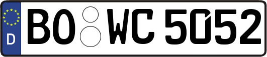 BO-WC5052