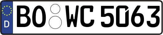 BO-WC5063