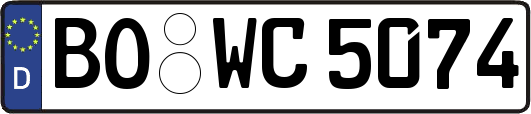 BO-WC5074