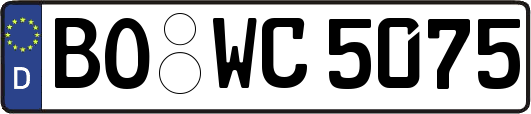 BO-WC5075