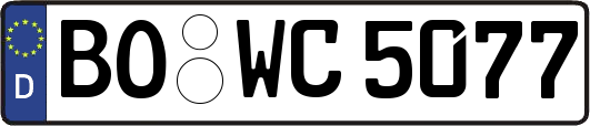 BO-WC5077