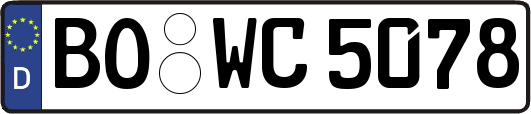 BO-WC5078