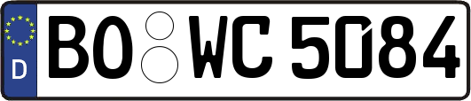BO-WC5084