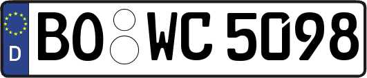 BO-WC5098