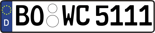 BO-WC5111