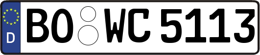 BO-WC5113