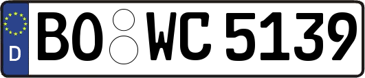 BO-WC5139