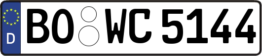 BO-WC5144