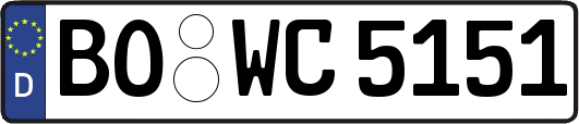 BO-WC5151