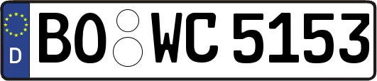 BO-WC5153