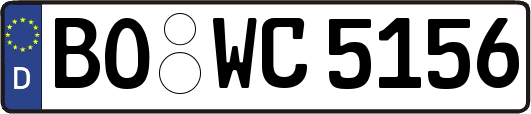 BO-WC5156