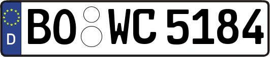 BO-WC5184