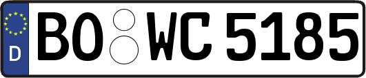 BO-WC5185
