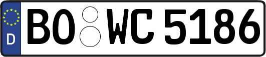 BO-WC5186