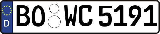 BO-WC5191